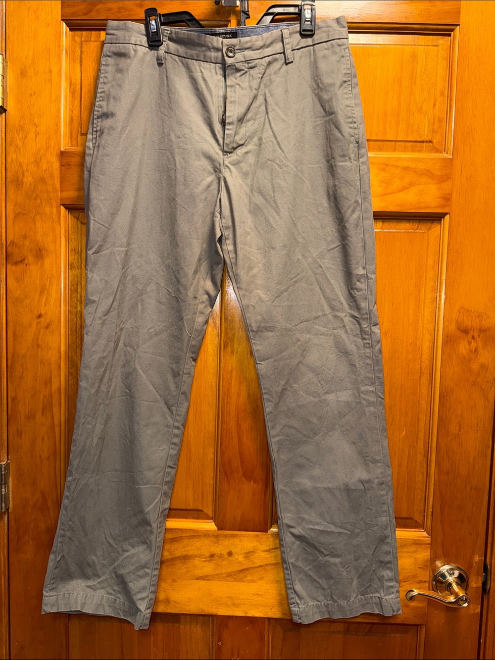 Banana Republic Brownish-Gray Men's Chino Pants